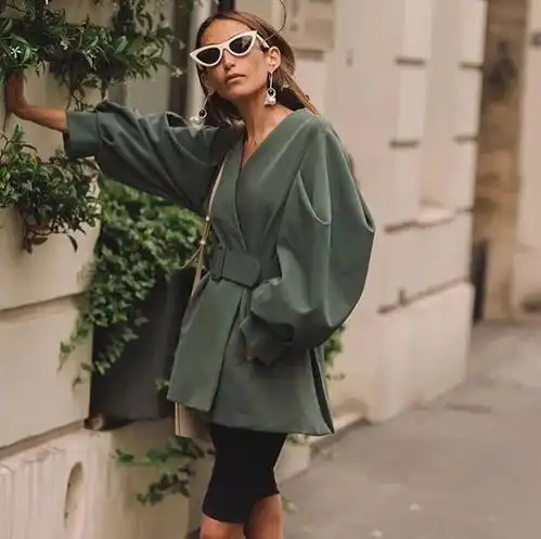 治愈系绿色,渗入心肝脾肺中去,看着美,穿起来更美