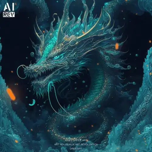 威武霸气的青龙