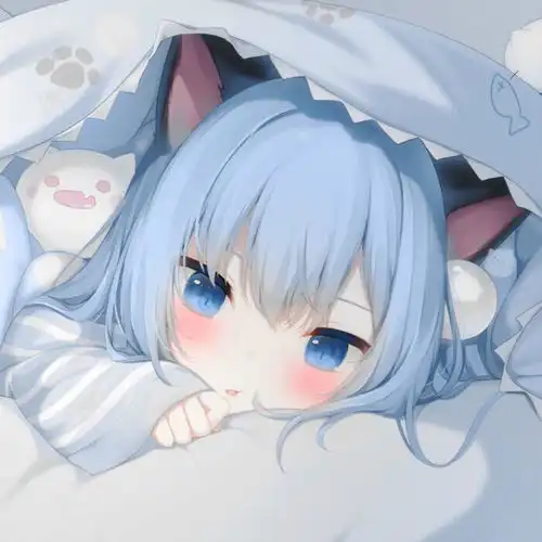 超甜动漫情头我和我的猫都想你啦