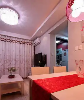 5万打造64平米婚房简约浪漫二人世界