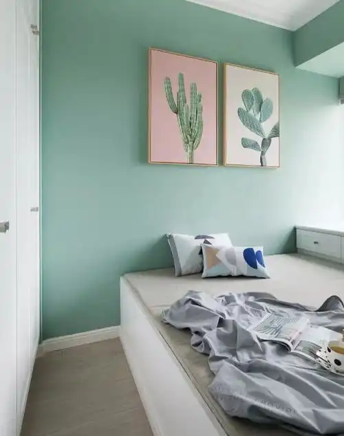 夏天想要凉凉,房子就应该这样装修,薄荷绿带你走进别样世界