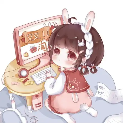 可爱仙气动漫闺蜜头像曲奇和你都是我私藏的小星球