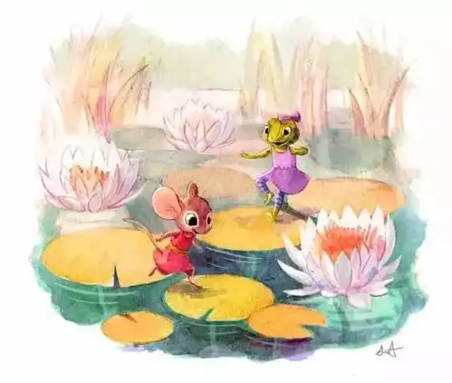 超级可爱的萌系小插画,简直可爱到爆