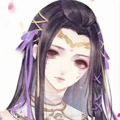 古风动漫情侣头像一对高清图片大全
