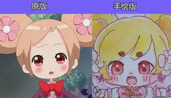 小花仙原版和手绘版对比,埃里克公主抱小爱,梅特老师好帅气