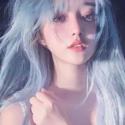 头像迪士尼在逃公主蓝色系仙气女头