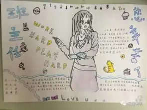 给咱们亲爱的班主任画张漫画肖像吧