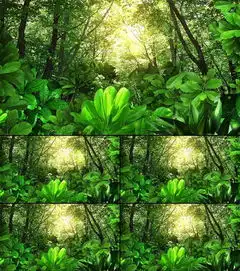 绿树林舞台背景模板素材下载视频0.00mb动态特效背景背景视频大全