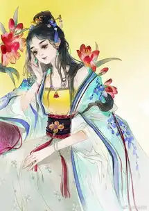 古风汉服插画系列,简直不要太好看了