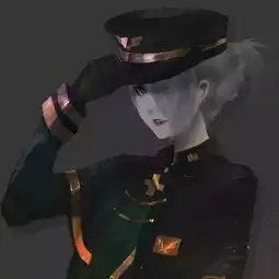 丧系的头像女真人照片插画
