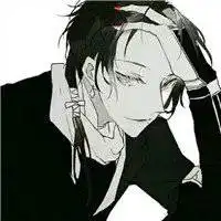 男头动漫头像痞帅高冷蓝