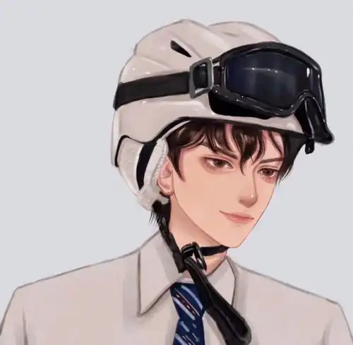 情侣头像头盔系列