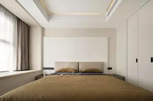 108㎡精装房改造,温暖静谧的浅色搭配木质,治愈系的家