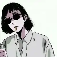霸气头像女生超拽冷酷抽烟动漫微信头像图片大全