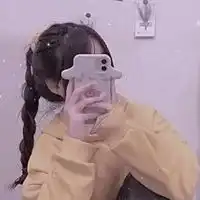 手机挡脸头像女仙气可爱的手机挡脸美女头像