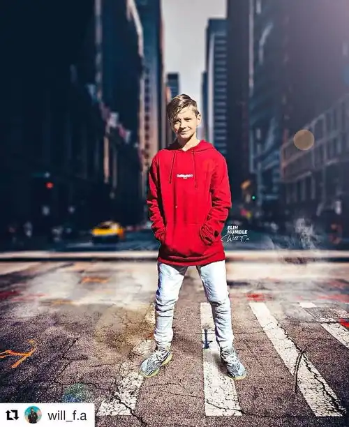 红色系男生头像过年少年