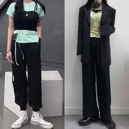 有态度的黑色系穿搭,酷女孩儿的首选