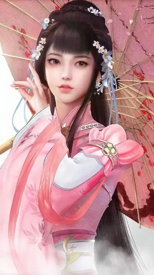 二次元唯美古风美女系列主题壁纸美图
