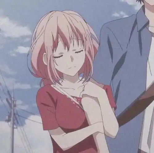 动漫情侣头像潜入你梦里