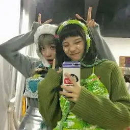 绿色系列女头跟我走吧我不比他qq女生头像我要个性网