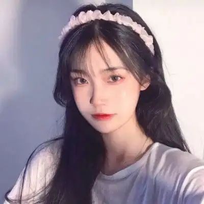 韩系女头温柔女生头像