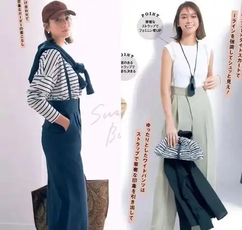 三四十岁的女性想要穿衣减龄,不必太浮夸日系风知性优雅又时髦