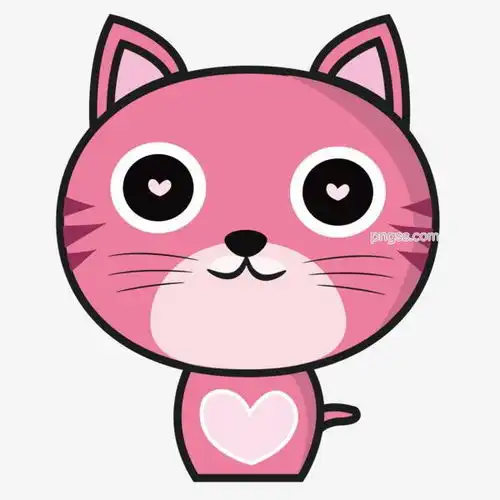卡通粉红可爱猫免费下载图片大小5000x5000px图片尺寸1.04mb来自png搜索网pngss.com免费免扣png素材下载宠物粉红粉红小猫简洁卡通卡通手绘可爱可爱动物可爱猫咪猫猫咪萌宠矢量小猫