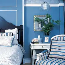 蓝色主调中户型海风装潢