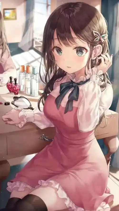 二次元少女壁纸129无水印