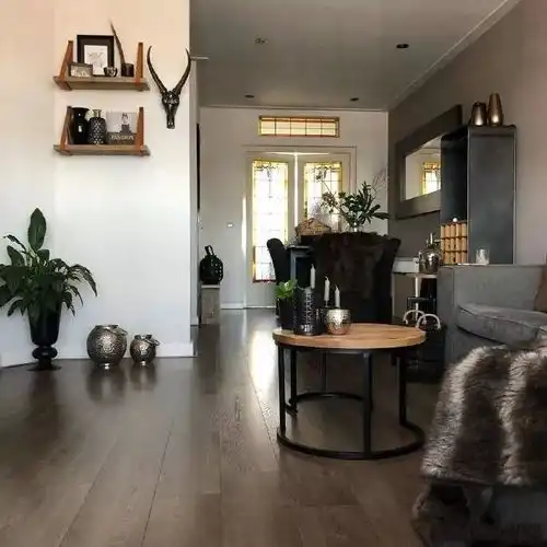 家居丨独特低调的复古绿色系家装风格