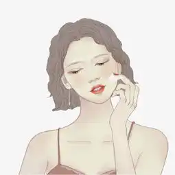 一个在打扮的年轻女孩免抠图图片素材其他格式下载动漫人物大全