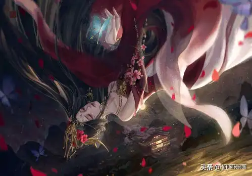 造型漂亮色彩唯美的一组国风古典人物插画作品让人赏心悦目