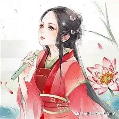 古风头像女红色系动漫动漫头像