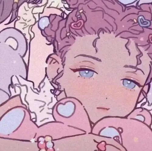 三人闺蜜动漫头像系列卡