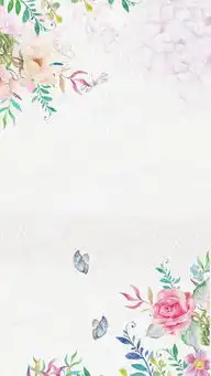 水彩粉色花卉手绘春天女装h5背景背景图片素材免费下载psd格式熊猫办公