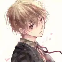 男生头像真人侧脸动漫