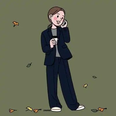 卡通酷女孩头像全身,特别时尚最有潮范的