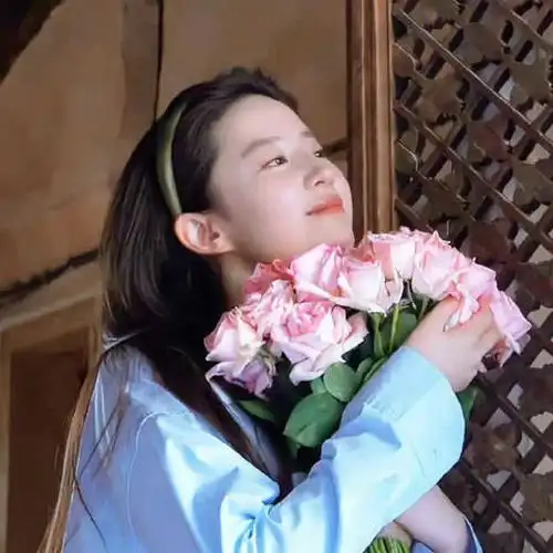 情侣头像绿色系一男一女