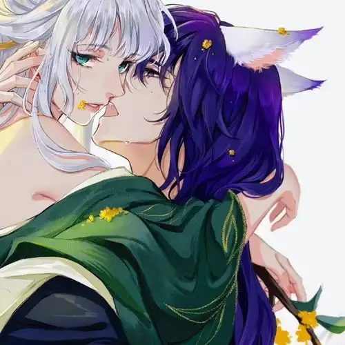 王者荣耀超甜情侣头像,故事很简单,刚好我喜欢