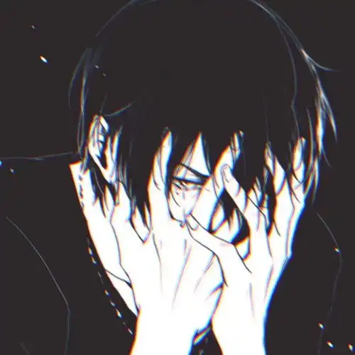 有没有黑白的男生头像,动漫
