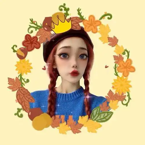 甜酷可爱系女生头像硬糖