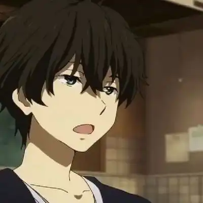 江祭自截冰菓动漫男头