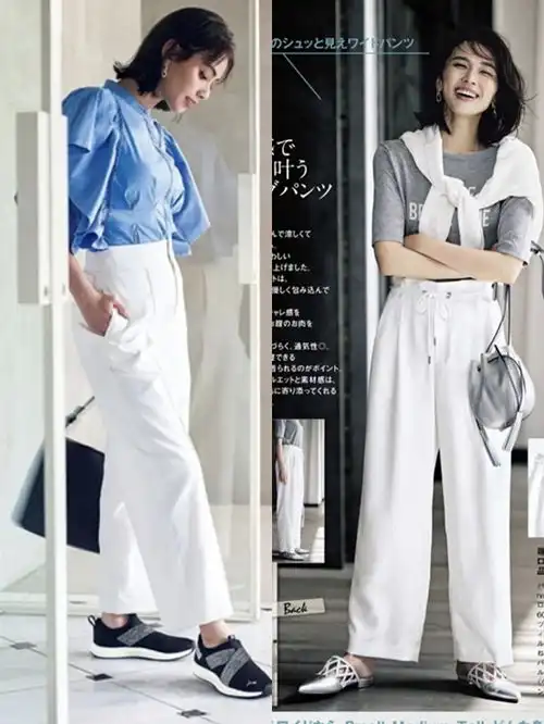 初夏提升气质从白色系开始,瞧日杂中的白色搭配,优雅显年轻