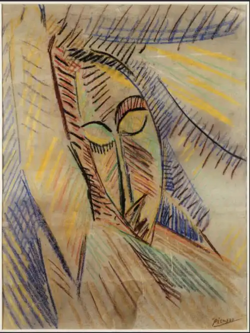 看毕加索无尽的绘画千幅纸上作品蓬皮杜展出