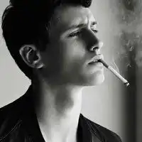 小孩抽烟搞笑素描图片微信头像图片大全