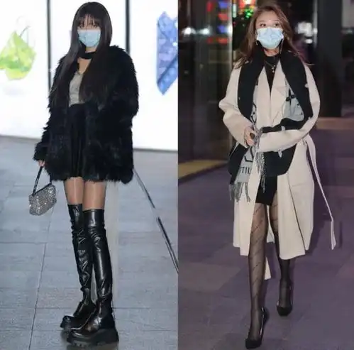 别说穿丝袜就是俗气,参考时尚达人这样搭配,轻松穿出高级感