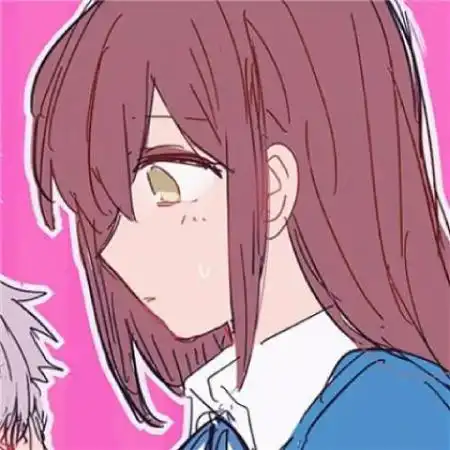 二次元的情侣头像分开,爱情来折磨现在旳自己